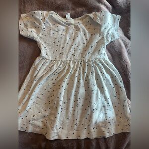 Kate Quinn White Starry Kids Dress